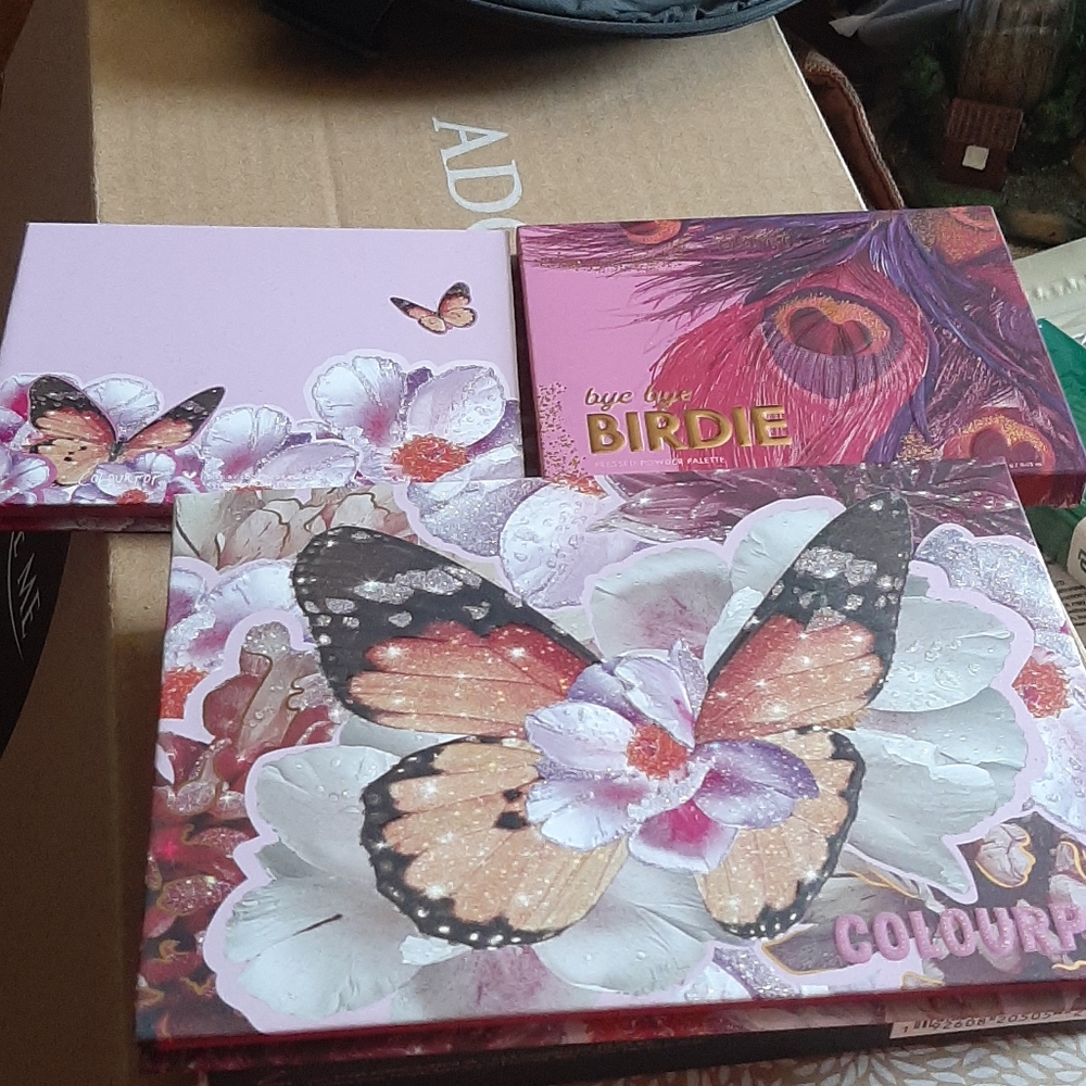 Bye bye birdie palette,palette holder,butterfly pa